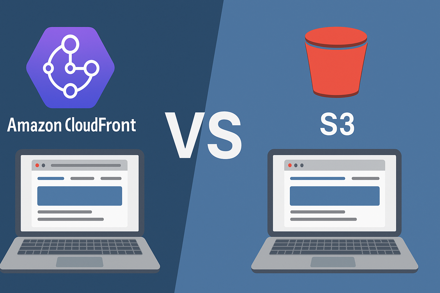 静的ウェブサイトホスティングにおけるCloudFront+S3 vs S3単体で比較