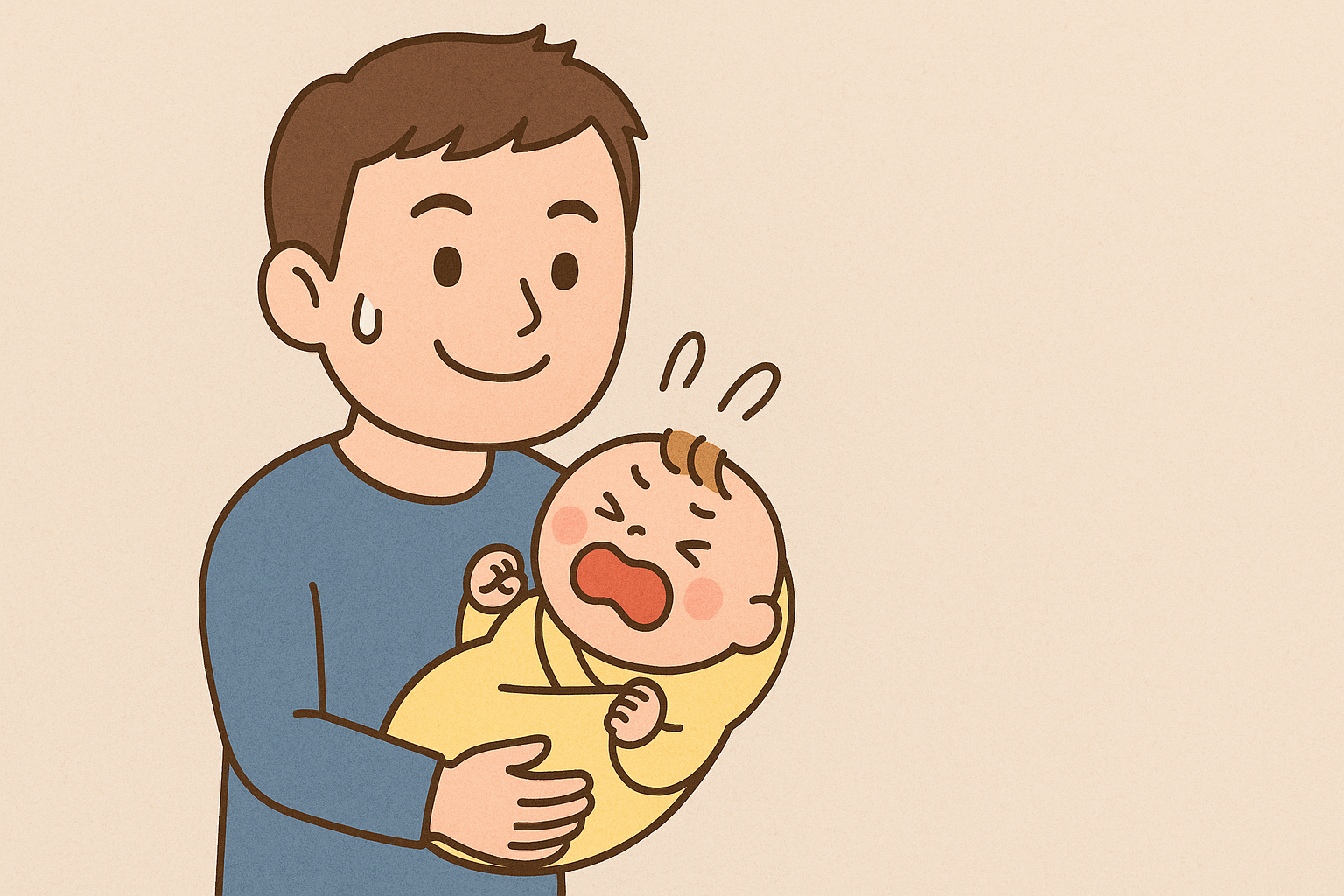 新生児の子育て奮闘記